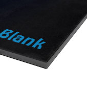 Shiny Blue Dreidel Schneidebrett (Ecke)