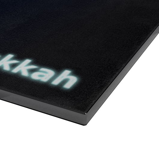 Shiny Blue Dreidel Schneidebrett (Ecke)