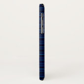 Shiny-blue gestreift Case-Mate iPhone hülle (Hinten/Links)
