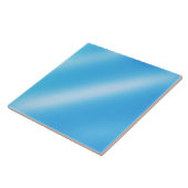 Shiny Blue Keramik Tile Fliese (Seite)