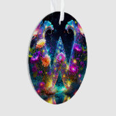 Shiny Blumenbrief W Ornament (Vorderseite)