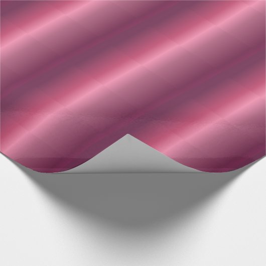 Shiny Bordeaux Farbdesign glamourös Geschenkpapier (Ecke)