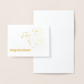 Shiny Bouquet-Karte Folienkarte (Anzeige)