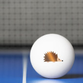 Shiny Brown Igel Tischtennisball (Netto)