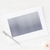 Shiny Brushed Aluminium texturiert Rechteckiger Aufkleber (Umschlag)