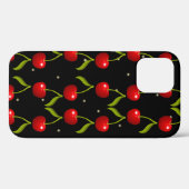 Shiny Cherries Pattern Case-Mate iPhone Hülle (Rückseite (Horizontal))