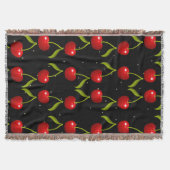 Shiny Cherries Pattern Decke (Vorderseite)