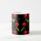 Shiny Cherries Pattern Kaffeetasse (Mittel)