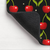 Shiny Cherries Pattern Mousepad (Ecke)