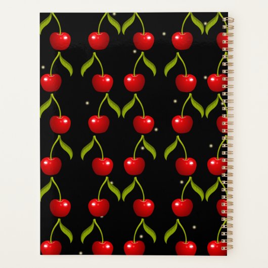 Shiny Cherries Pattern Planer (Rückseite)