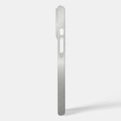 Shiny Circular Polished Metal Texture Case-Mate iPhone Hülle (Rückseite / Links)