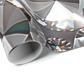 Shiny Clear Diamonds Geschenkpapier (Rolleneckpunkt)