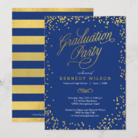 Shiny Confetti EDITABLE COLOR Graduation Party