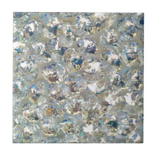 Shiny Crystals Keramik Tile Trivet Fliese