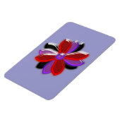 Shiny Daisy Blume Premium Magnet (Linke Seite)