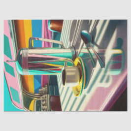 Shiny Diner Morning-Kaffee Seidenpapier