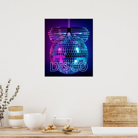 Shiny Disco Poster (Küche)