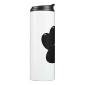 Shiny Dog Paw Print Zeichnend Thermosbecher (Nach links gedreht)