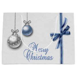 Shiny Elegant Christmas Balls Große Geschenktüte