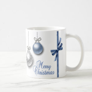 Shiny Elegant Christmas Balls Kaffeetasse