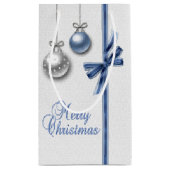 Shiny Elegant Christmas Balls Kleine Geschenktüte (Rückseite)