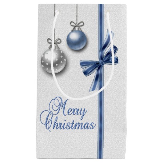 Shiny Elegant Christmas Balls Kleine Geschenktüte (Vorderseite)