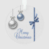 Shiny Elegant Christmas Balls Ornament (Rückseite)