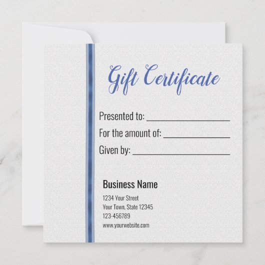 Shiny Elegante Weihnachtsballs - Geschenkgutschein (Rückseite)