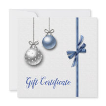 Shiny Elegante Weihnachtsballs - Geschenkgutschein