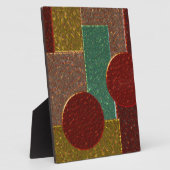 Shiny Emalie-Muster Fotoplatte (Seite)