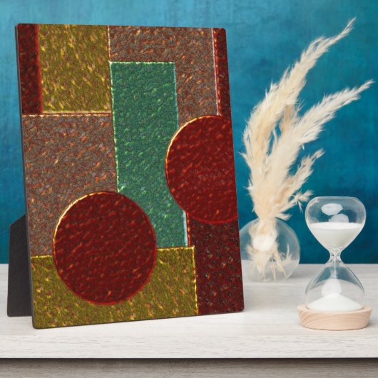 Shiny Emalie-Muster Fotoplatte (Seite)