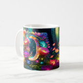 Shiny floral letter D Kaffeetasse (Vorderseite Links)