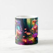 Shiny floral letter D Kaffeetasse (Mittel)