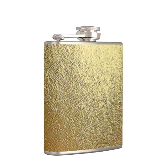 Shiny Gold Art Flachmann (Rechts)