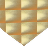 Shiny Gold Art Kurzer Tischläufer (Ecke)