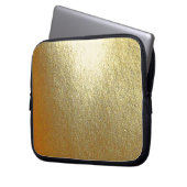 Shiny Gold Art Laptopschutzhülle (Vorderseite Links)