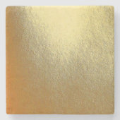 Shiny Gold Art Steinuntersetzer (Vorderseite)