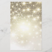 Shiny Gold Glitzer Glitzern Beauty Salon Flyer (Hinten)