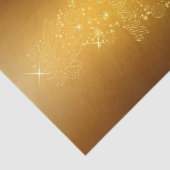 Shiny Gold Weihnachtsbaum Seidenpapier (Ausschnitt)