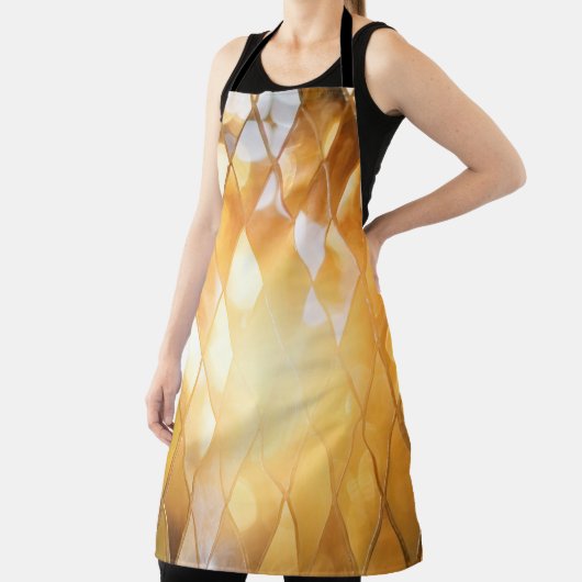 Shiny-goldenes Mosaikglas Schürze (InSitu)