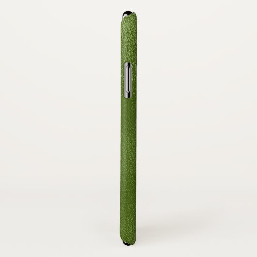 Shiny Green Abstrakt Modern Background Monogram Case-Mate iPhone Hülle (Hinten/Rechts)