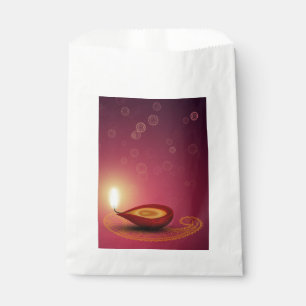 Shiny Happy Diwali Diya - Gefallen Bag Geschenktütchen
