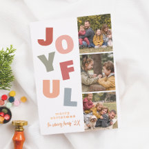 Shiny Joyful Boho Bold Multi 3 Foto Weihnachten