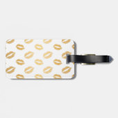 Shiny Kisses Gepäckanhänger (Rückseite horizontal)