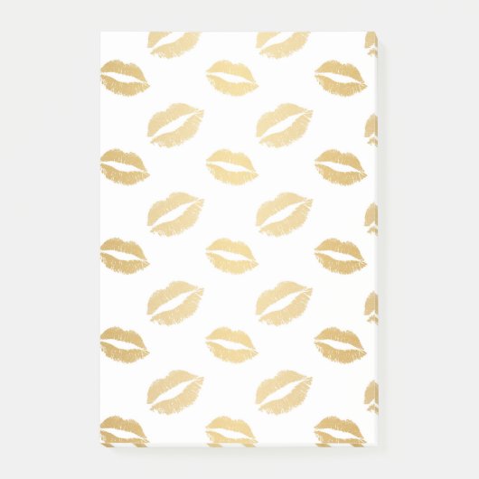 Shiny Kisses Post-it Klebezettel (Vorderseite)