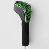 Shiny Kleeblatts Golf Headcover (angewinkelt)
