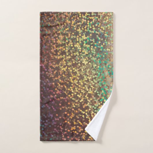 Shiny, Konfetti , mehrfarbig Badhandtuch Set (Handtuch)