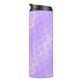 Shiny Lila Foil Lattice Thermosbecher (Nach rechts gedreht)