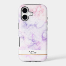 Shiny Lila Sky Marble