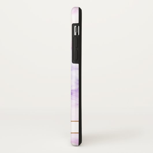 Shiny Lila Sky Marble Case-Mate iPhone Hülle (Hinten/Links)